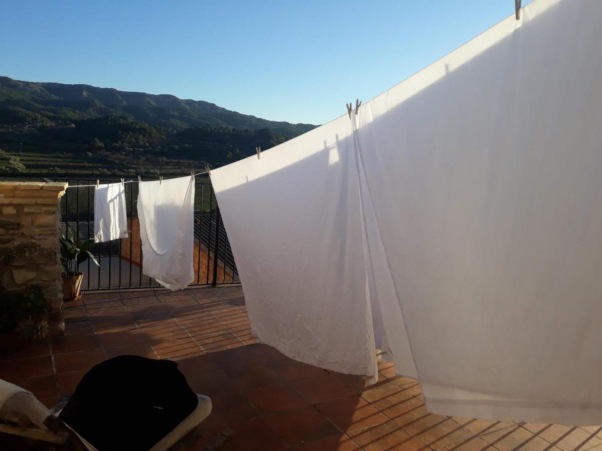 Casa La Foradada Bed and Breakfast Corbera Buitenkant foto